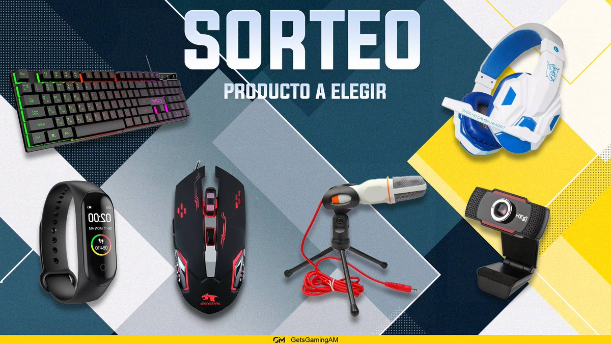 GetsGamingAM's tweet image. 🎁💥#SORTEO DE PRODUCTO A ELEGIR💥🎁

REQUISITOS PARA PARTICIPAR:
• Dar RT🔁
• Seguir a @GetsGamingAM
• Seguir a @cdChicasGamers

Finaliza el 23/12⏳

¡SUERTE! 🍀