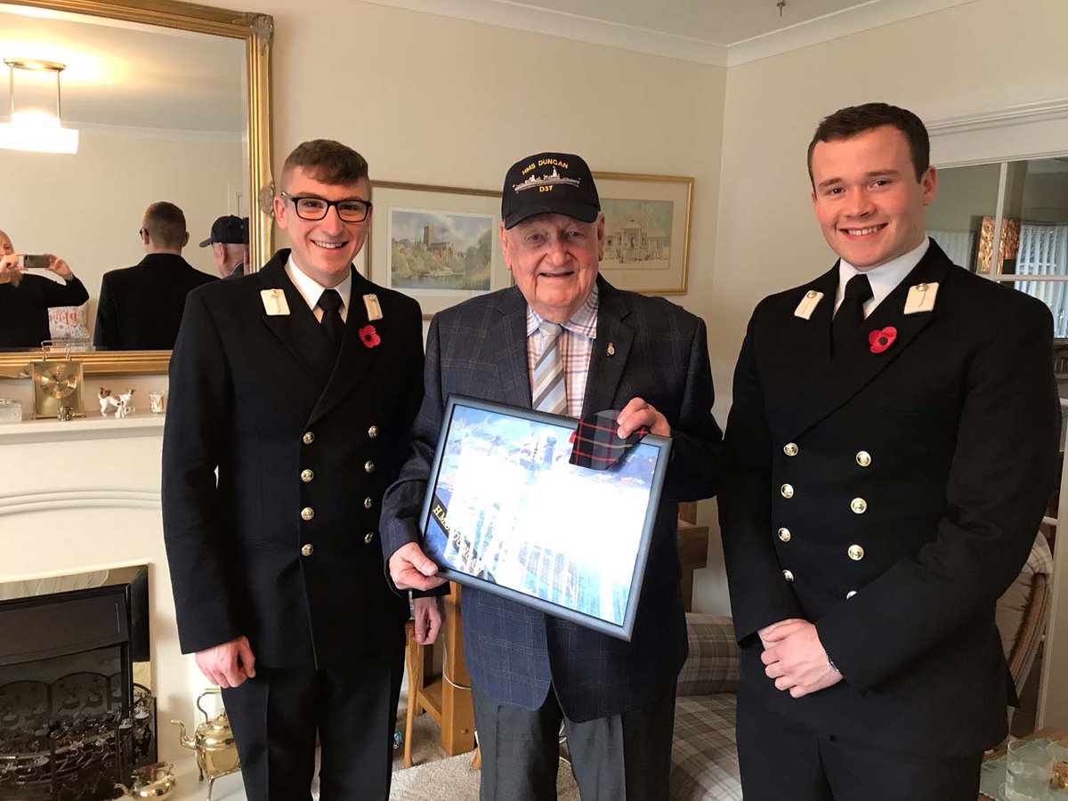 George receives baseball cap