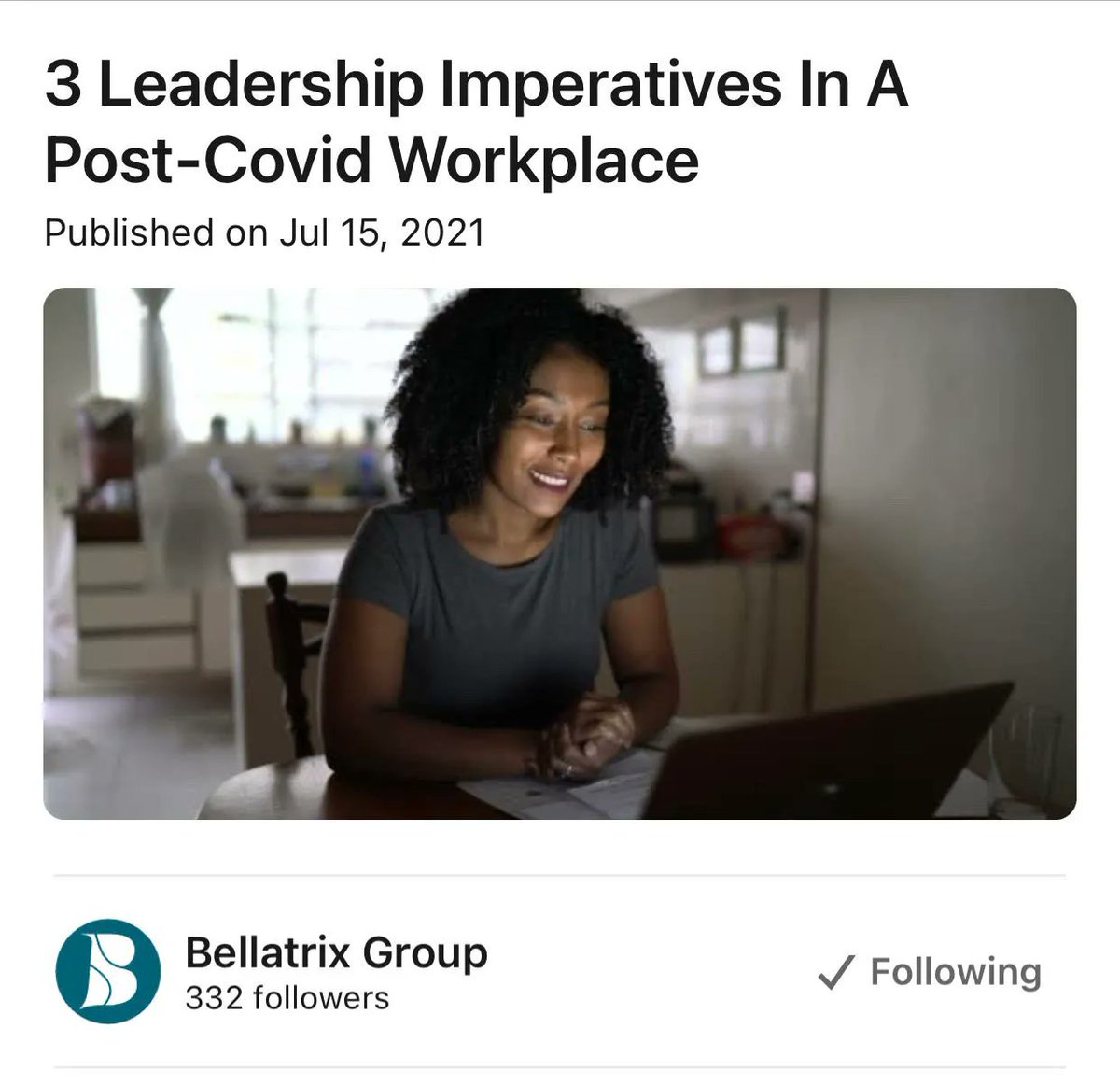 GroupBellatrix's tweet photo. Future-ready leaders are grappling with where to go next as we all return to a post-COVID workplace, including the idea that our workplace may not be a physical place at all. 
Our Strategic Advisory services help leaders prepare for what's next.
https://t.co/W2nO6ky0d9 https://t.co/QaYqQDcvOh