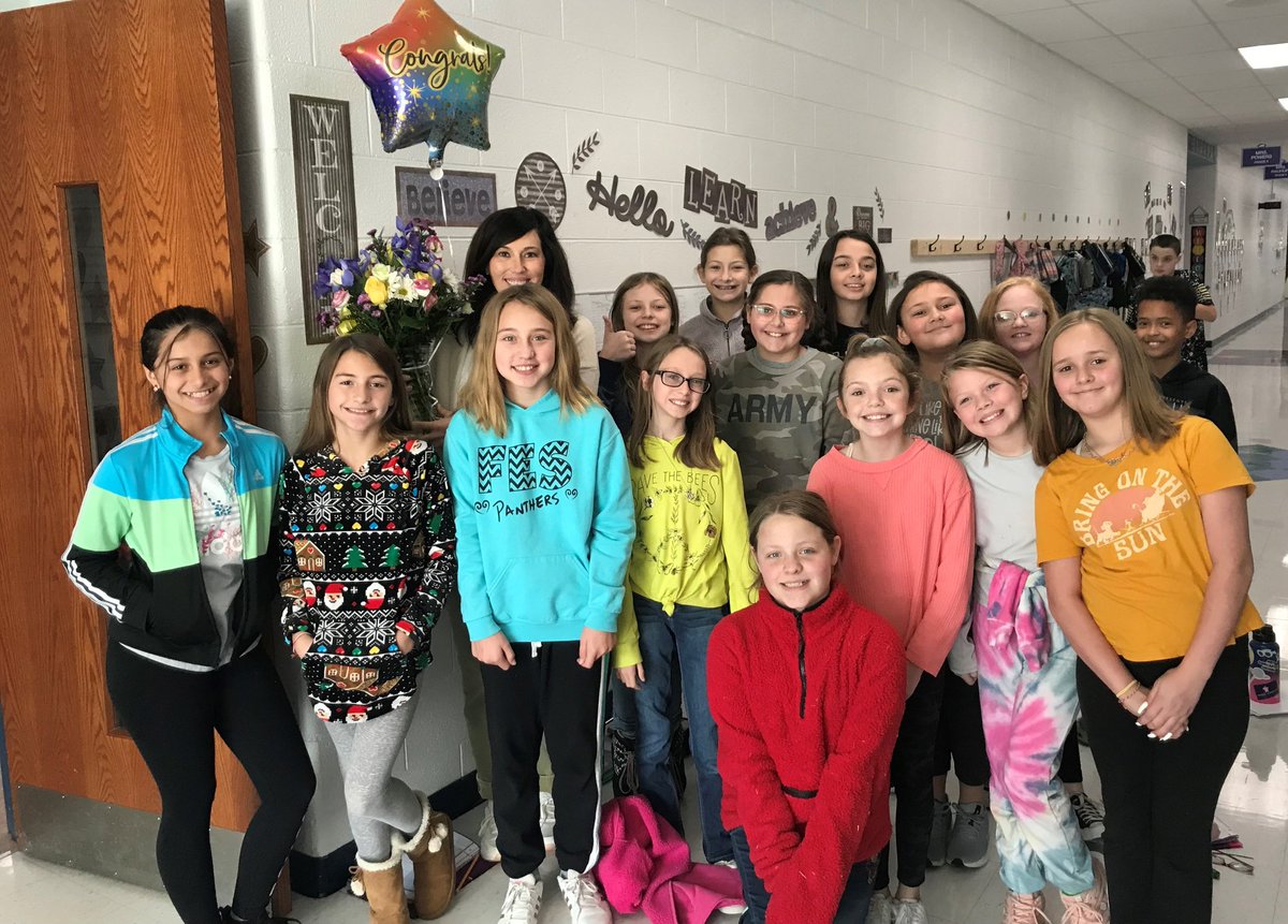 Congratulations to our 2021-2022 Teacher of the Year, Mrs. Heather Whitt!   She teaches 5th grade Math and Science, and we are very blessed to have her at Fairview!! 
#everystudenteveryday