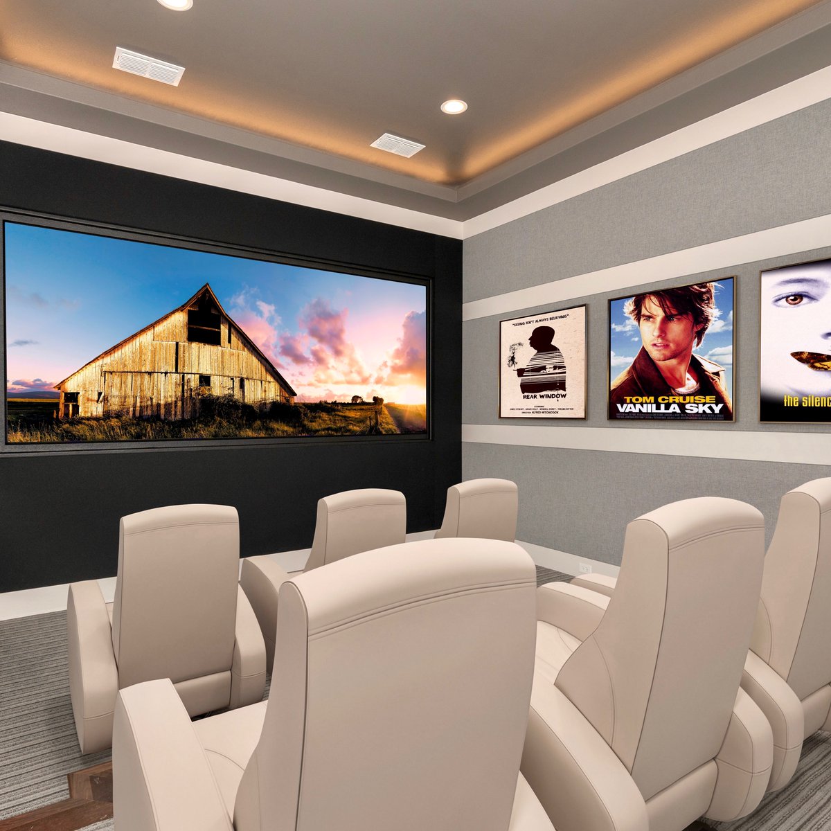 ChristofilisCH's tweet photo. At Christofilis Custom Homes, we can create the ultimate luxurious and inviting media room great for movie nights and sporting events! Visit https://t.co/W0k28FqbvR to learn more about our design work. 😊

#mediaroom #christofiliscustomhomes #dreamhome https://t.co/5U9FRhvJTl