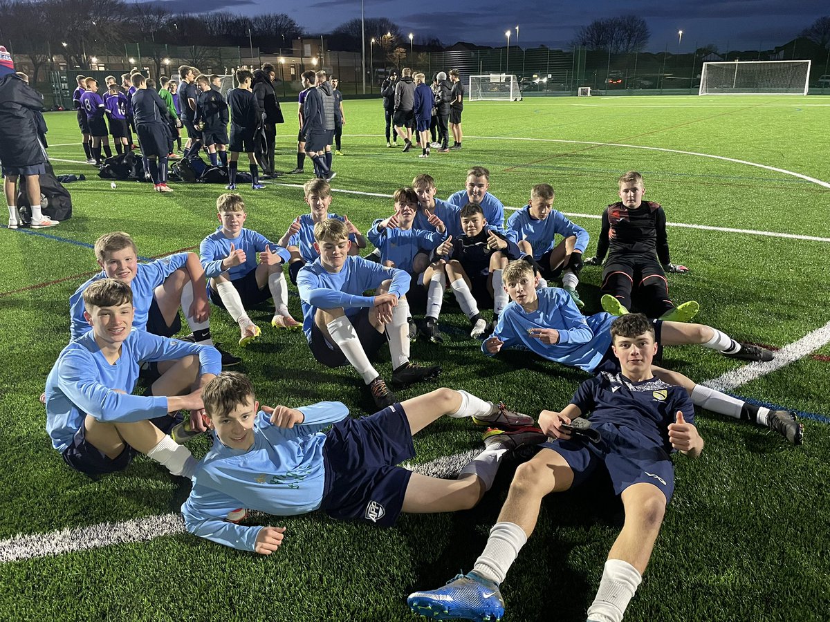 Congratulations to our year 9 Boys this evening. as both the A &amp; B team were crowned Hartlepool 6 a side champions.