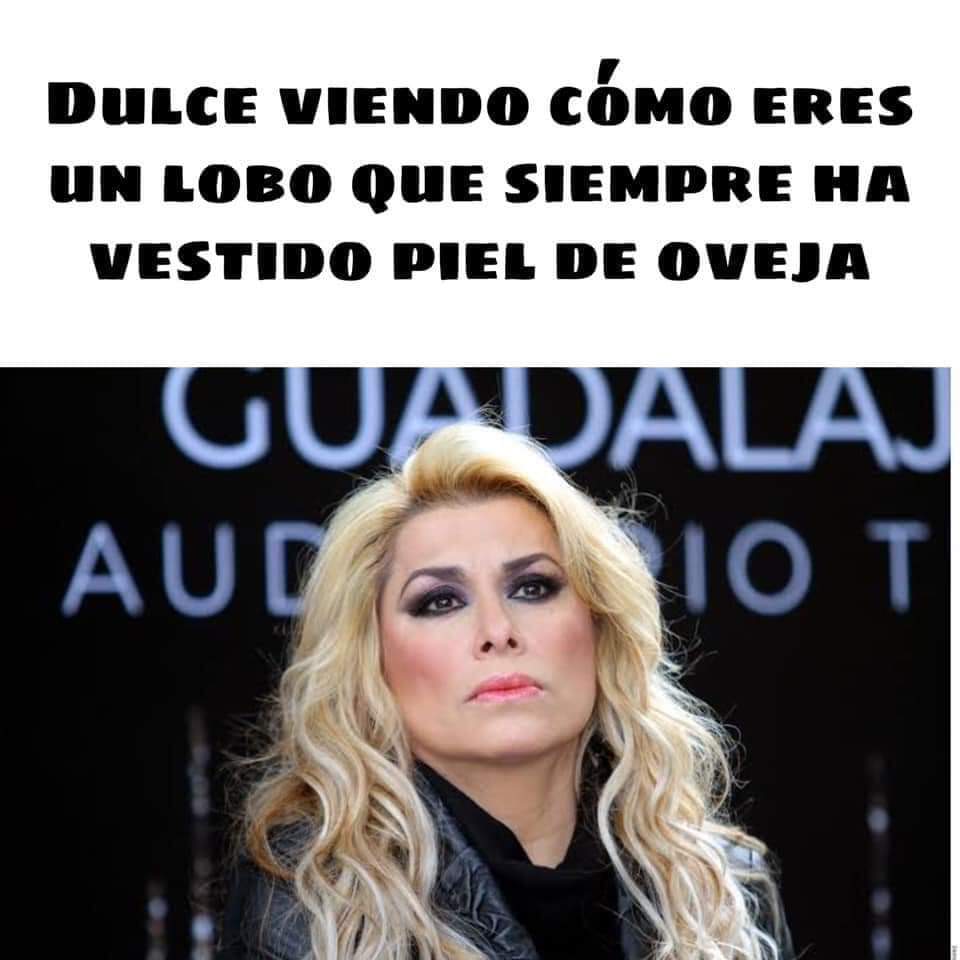 DulceClubFans's tweet photo. #Memes de @LaCantanteDulce 

"... Uuuhhh un #Lobo 🐺!... 🎤🎼🎶" https://t.co/2vdmAkxl6k