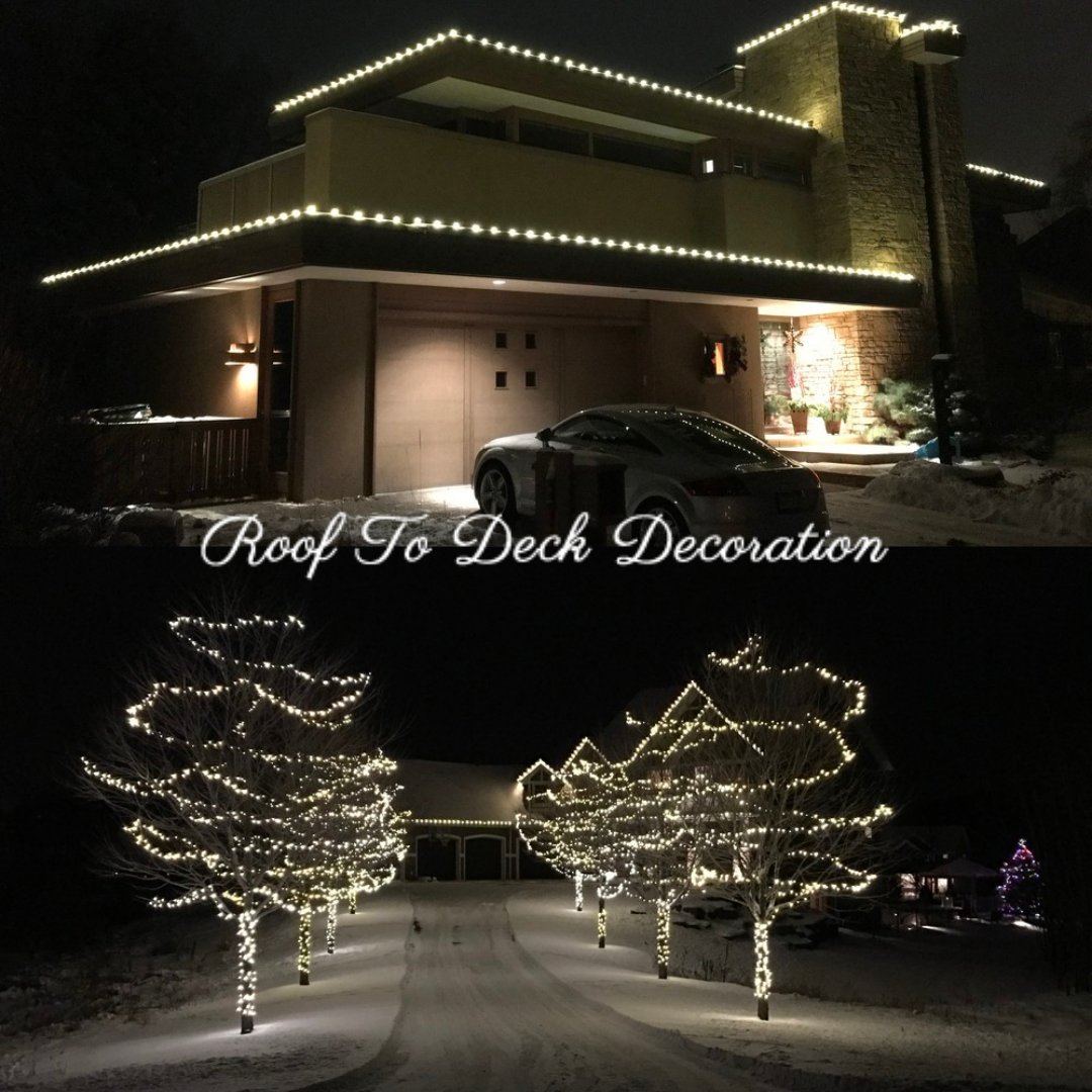 RTDDecoration's tweet image. We love the elegant lighting look! Something so simple can give quite the classy vibe✨We can do this for you! Contact us today at 651-565-1853 for a FREE design consultation so we can help light up your home or business! 
#christmaslights #commericallighting #lightingdecorations