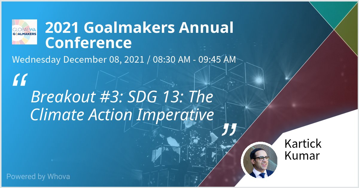 Speaking at 2021 Goalmakers Annual Conference. Please check out my talk if you're attending the event! #goalmakers2021 #internationalaffairs #conference2021 #globaldevelopment #sdgs2030