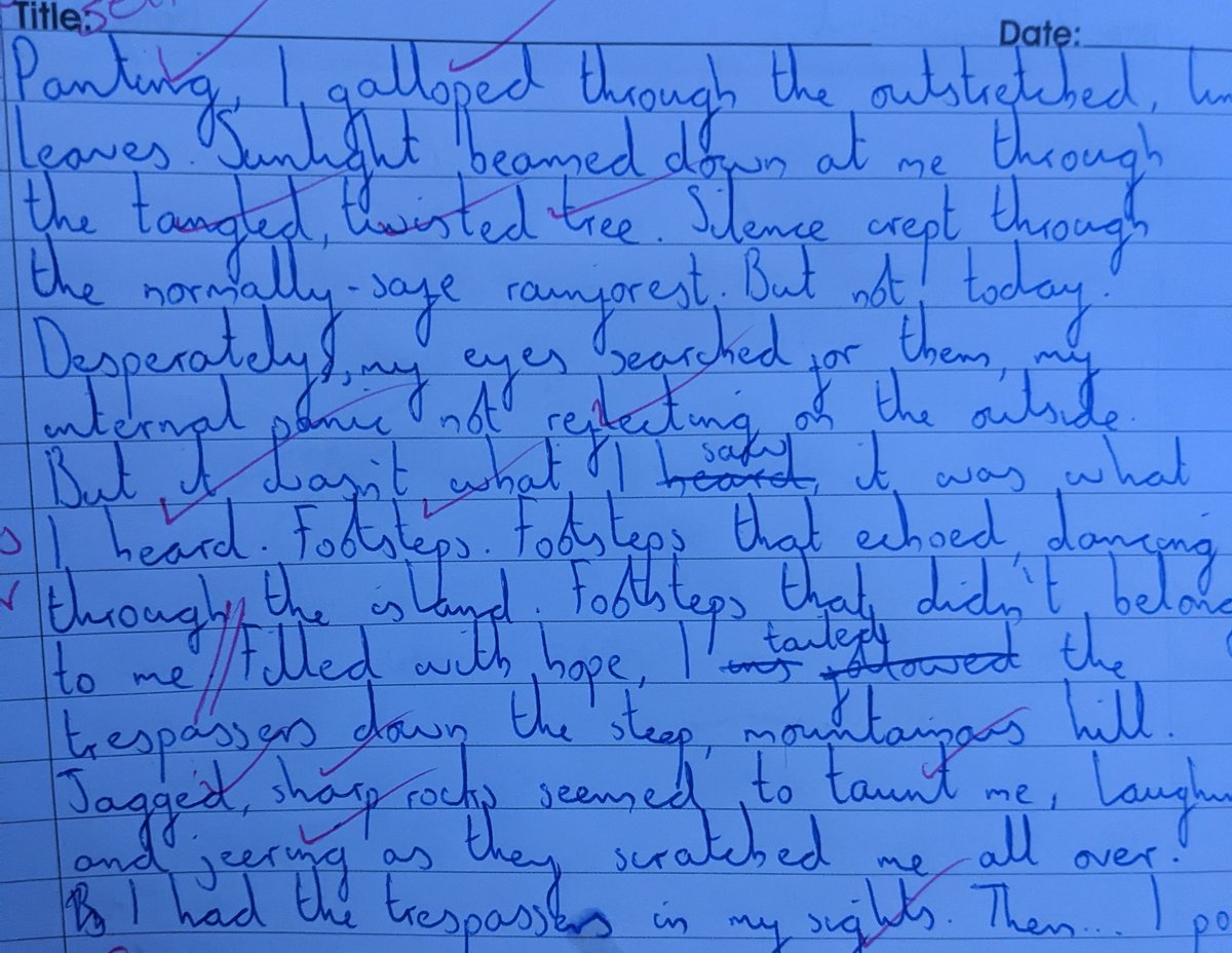 Celebrating birthday girl Holly H in 8x1! How epic is the start to this narrative? @BHE_KBA <a href="/DeeCanEnglish/">Davina Canham</a> <a href="/_Mr__Knight_/">Mr K</a>