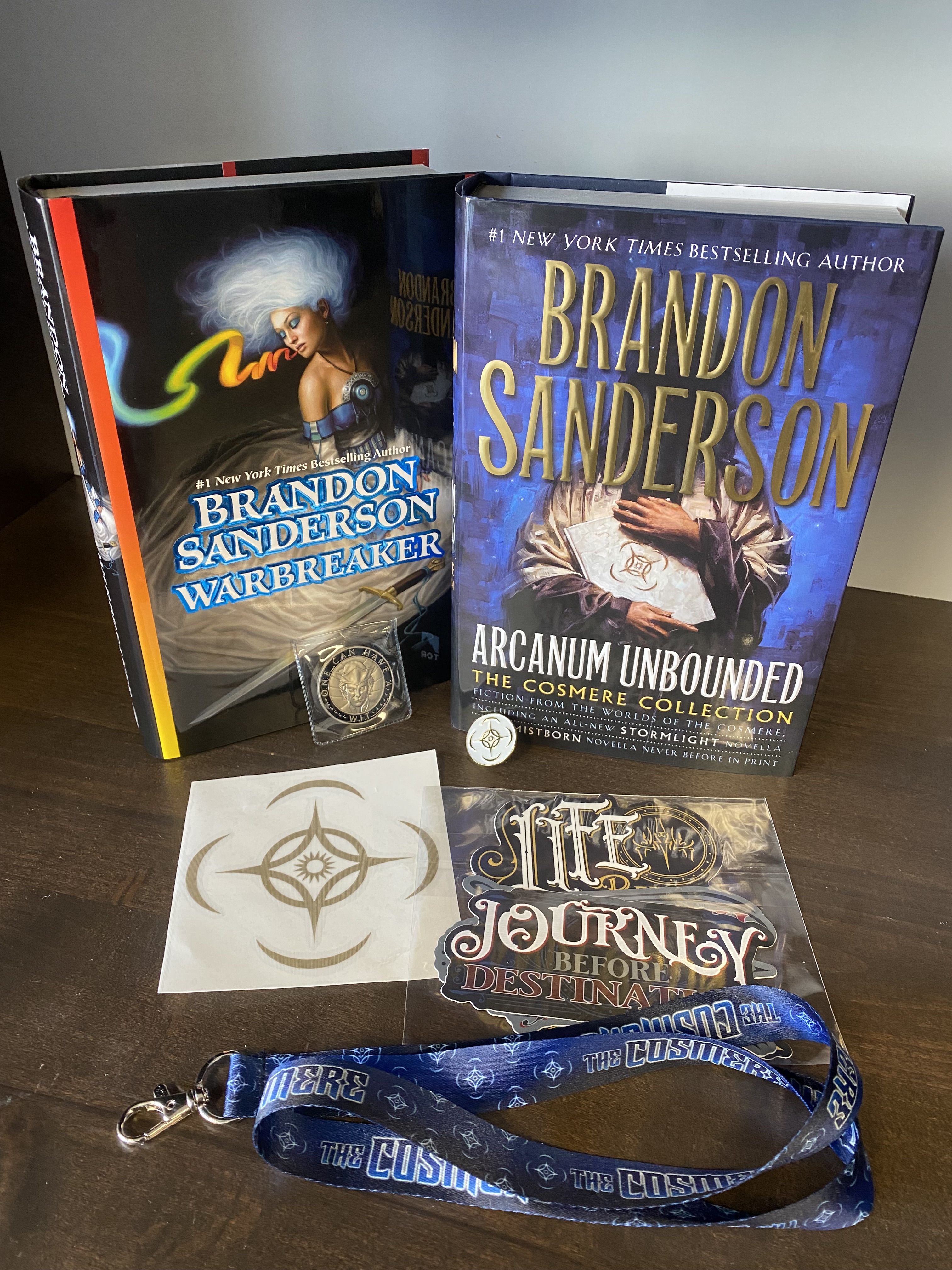 Arcanum Unbounded the Cosmere Collection SIGNED Brandon Sanderson