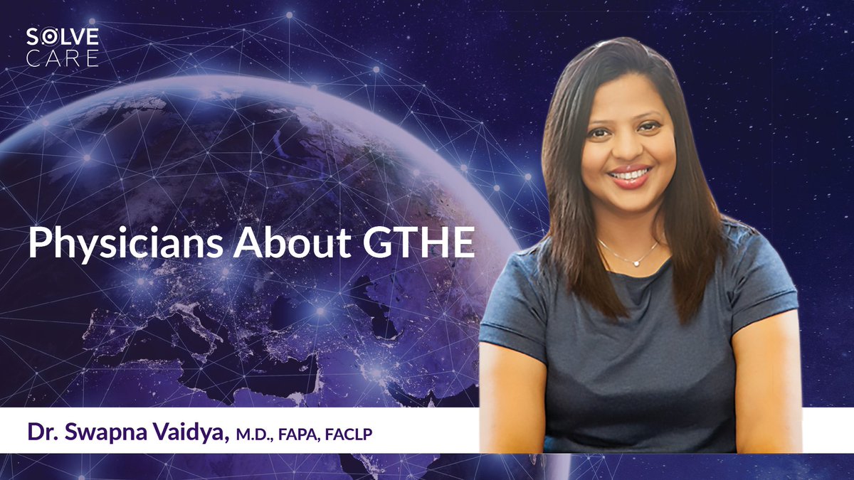 GTHE_Official's tweet photo. "GTHE is truly the future of healthcare. Through GTHE, physicians can finally practice medicine the way they want to. GTHE holds the promise of how healthcare should be. It will allow us to achieve the Utopia of medicine. "- Dr. Swapna Vaidya, M.D., FAPA, FACLP #gthe #telehealth https://t.co/WJHA8hrxda