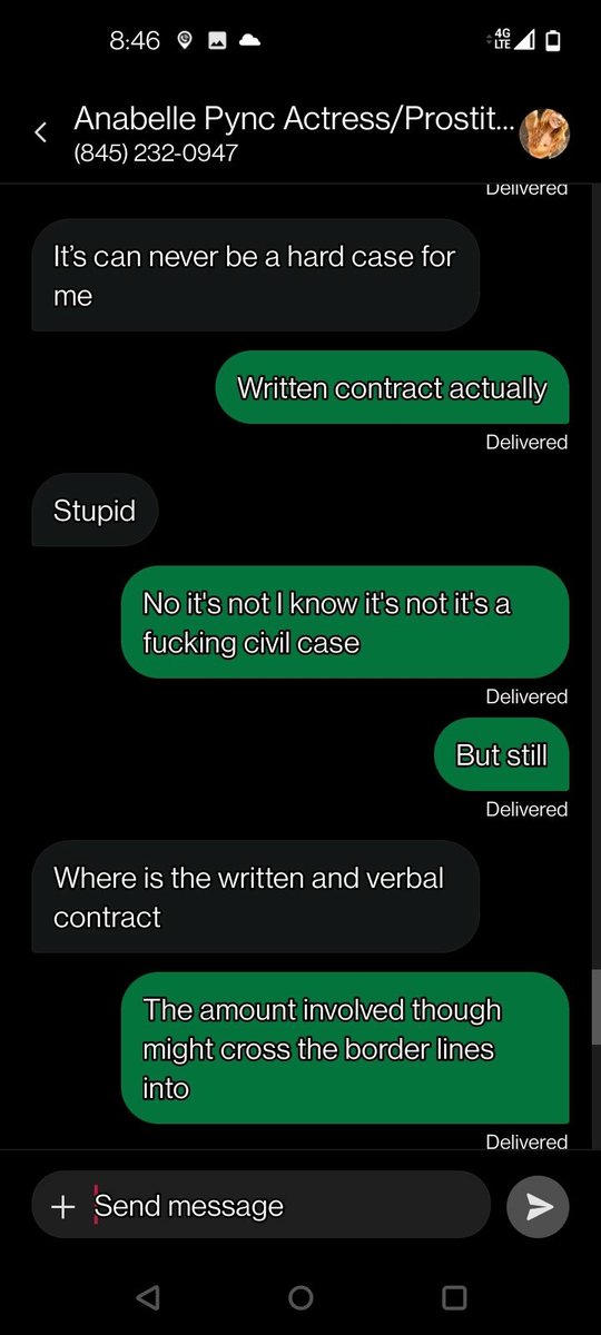 SlutAnalgape66's tweet photo. @Annabelle pync lies she steals she manipulates she promised me she's going to pay me back promise me if I sacrificed everything to her she left me out here in the cold streets of the winter with nowhere to go no shelter no car no tools nothing to provide for myself. https://t.co/3fBoYgkHCg