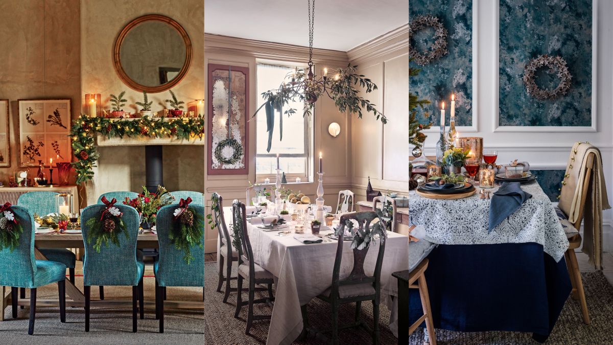 homesandgardens's tweet photo. Christmas dining room decor – 31 ideas for festive feasting spaces https://t.co/TjTwbjY8Xg https://t.co/13zmzVIFMW