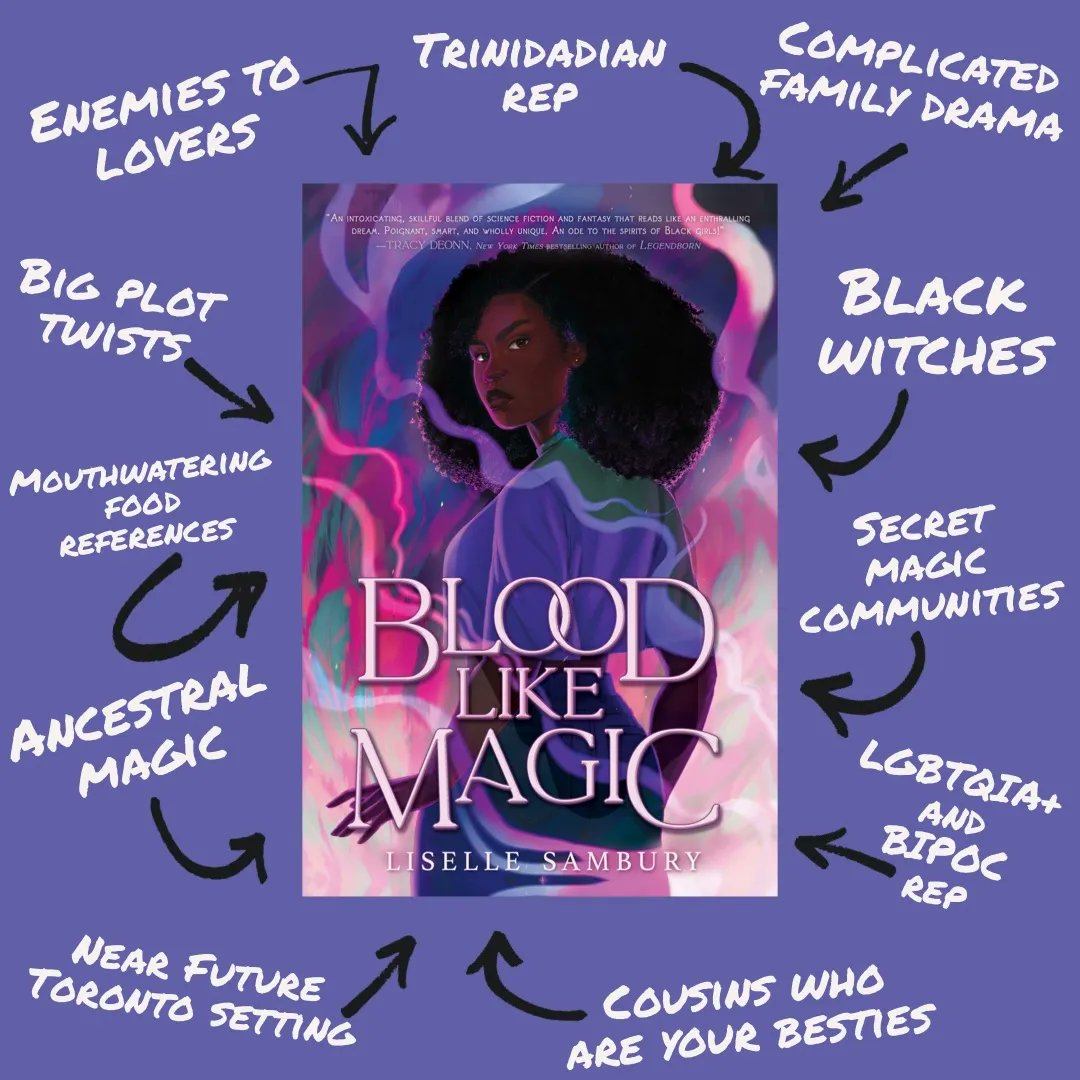 LiselleSambury's tweet photo. Sharing some of the highlights of Blood Like Magic if you’re looking for a book to gift this holiday season. Or as a gift for yourself 😉
Buy links here: https://t.co/IB30xs6Kjs https://t.co/EBpvJ425sI