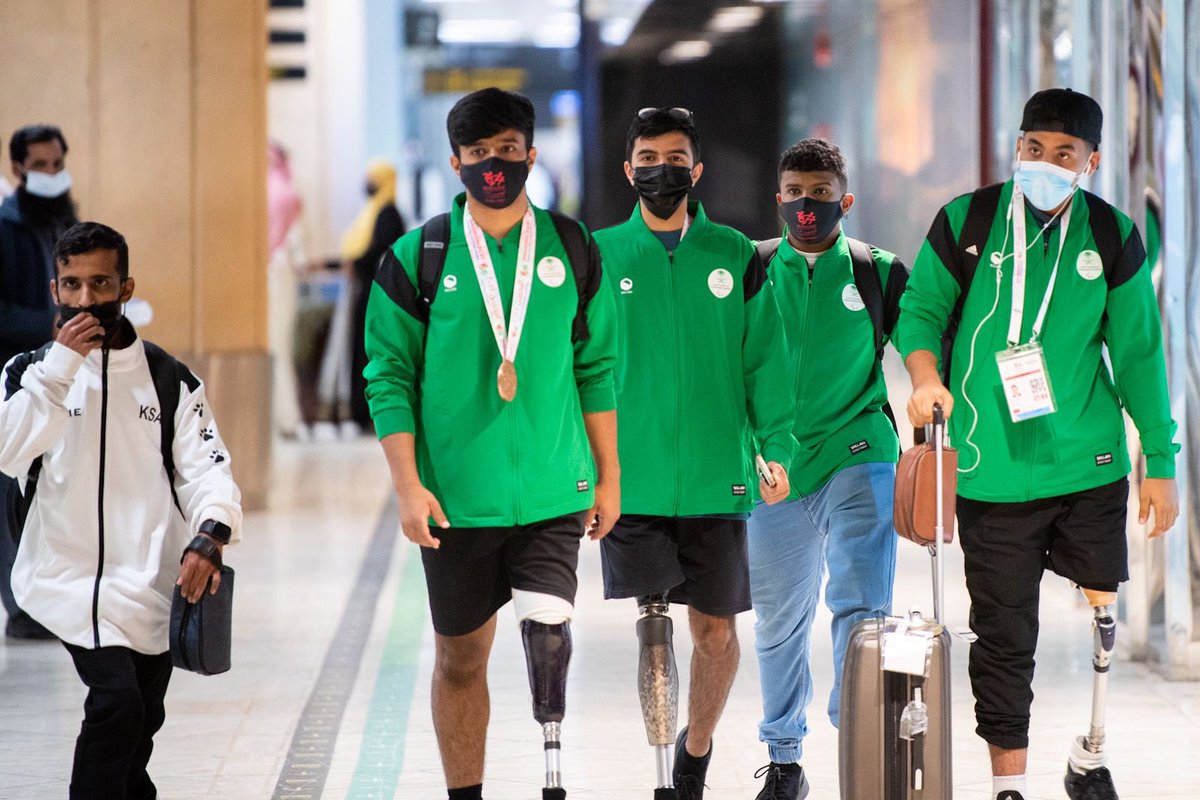 paralympic_sa's tweet photo. لاعبو الأخضر نالوا ١٩ ميدالية في المحفل القاري ..
   منتخبات السعودية تصل الرياض بعد ختام مشاركتها في دورة الألعاب البارالمبية الآسيوية للشباب بالبحرين.

https://t.co/NxPbfgxRoG
#هذه_البارالمبية https://t.co/NiPO6PD6a6