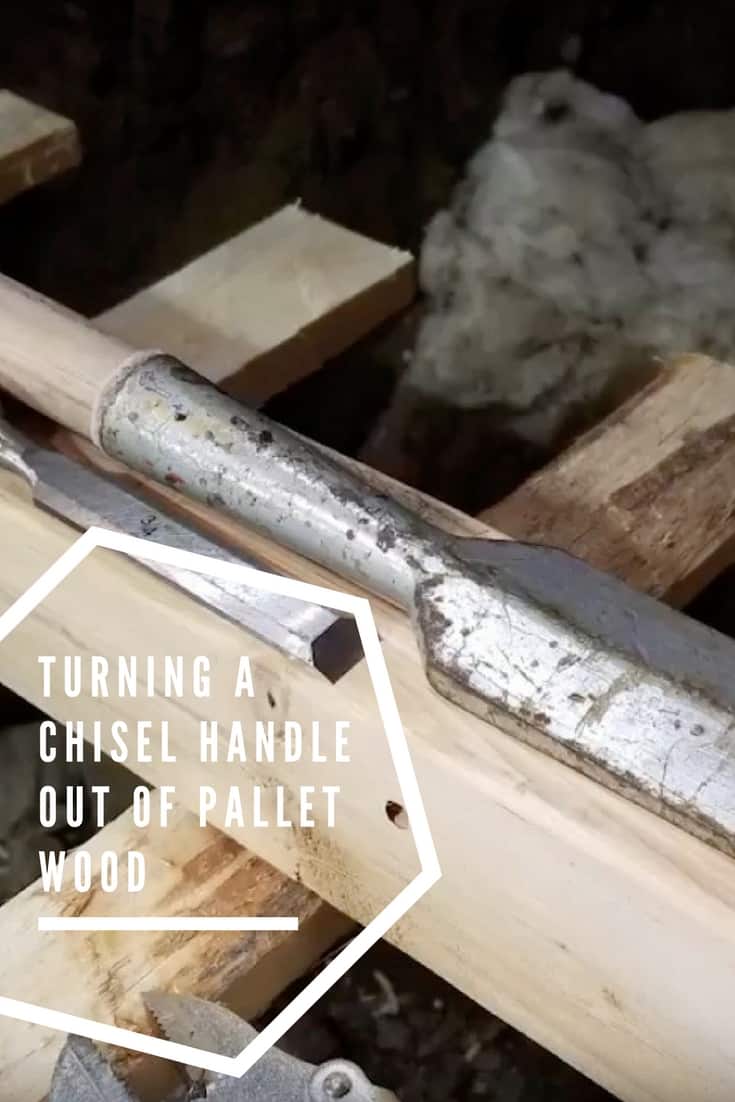 iRecyclart's tweet image. Turning a Chisel Handle out of Pallet Wood : 1001pallets.com/turning-a-chis… - #DiyPalletTutorial #DiyVideoTutorial #Tools