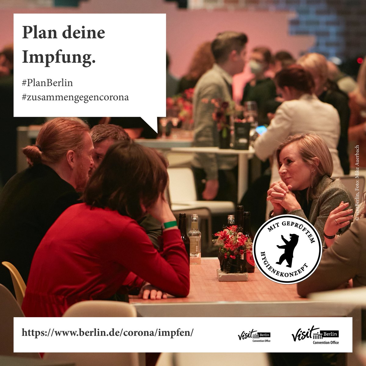 BerlinMeetings's tweet photo. Deutschlands Unternehmen gehen an das Heiligste ihrer Marke oder ihren Claim mit der Botschaft: Lasst Euch impfen! #Berlin & seine #mice Anbieter unterstützen das: #PlanDeineImpfung nur so können wir uns wieder persönlich treffen!
#PlanB #PlanBerlin #zusammengegencorona https://t.co/GTKG5rfhWR