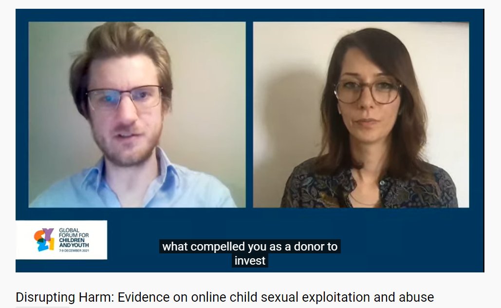 Safe Online (@safeonlinefund) on Twitter photo At #SafeOnline we invest in capacities, solutions & technology tools to tackle online child sexual exploitation & abuse.
"This year we have reached $50 mil in investments with impact in over 70 countries"
📢<a href="/MarijaMano/">Marija Manojlović</a> at the Together to #ENDviolence session of #ChildYouthForum At #SafeOnline we invest in capacities, solutions & technology tools to tackle online child sexual exploitation & abuse.
"This year we have reached $50 mil in investments with impact in over 70 countries"
📢<a href="/MarijaMano/">Marija Manojlović</a> at the Together to #ENDviolence session of #ChildYouthForum