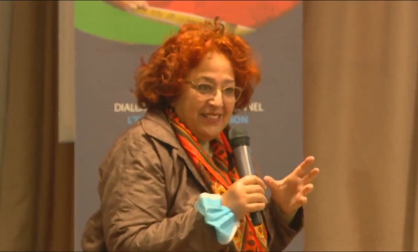 AOCGofficial's tweet photo. La présidente de AOCG Mme Saida a participé à l'événement-debat organisé par @UNICEFMaroc pour presenter les résultats du sondage,en présence des membres du comité participatif des adolescents et jeunes,et des représentantEs de nombreuses institutions civiles et gouvernementales. https://t.co/T5nosVjUcd
