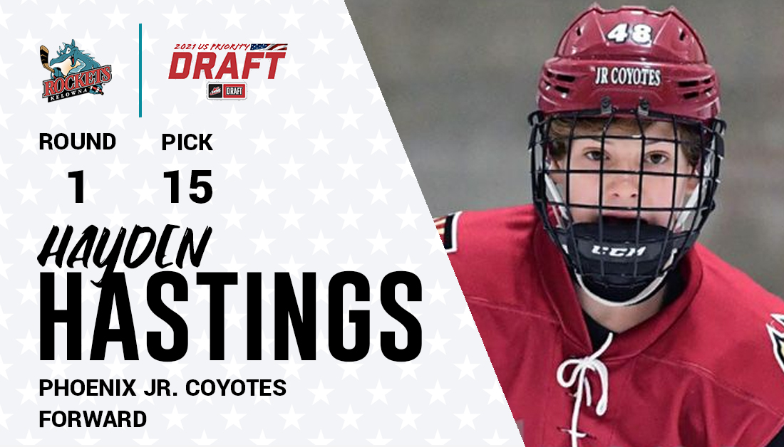 Kelowna_Rockets's tweet photo. Welcome to Kelowna, Hayden Hastings! 

@hhastings48 https://t.co/ewolPyfrQD