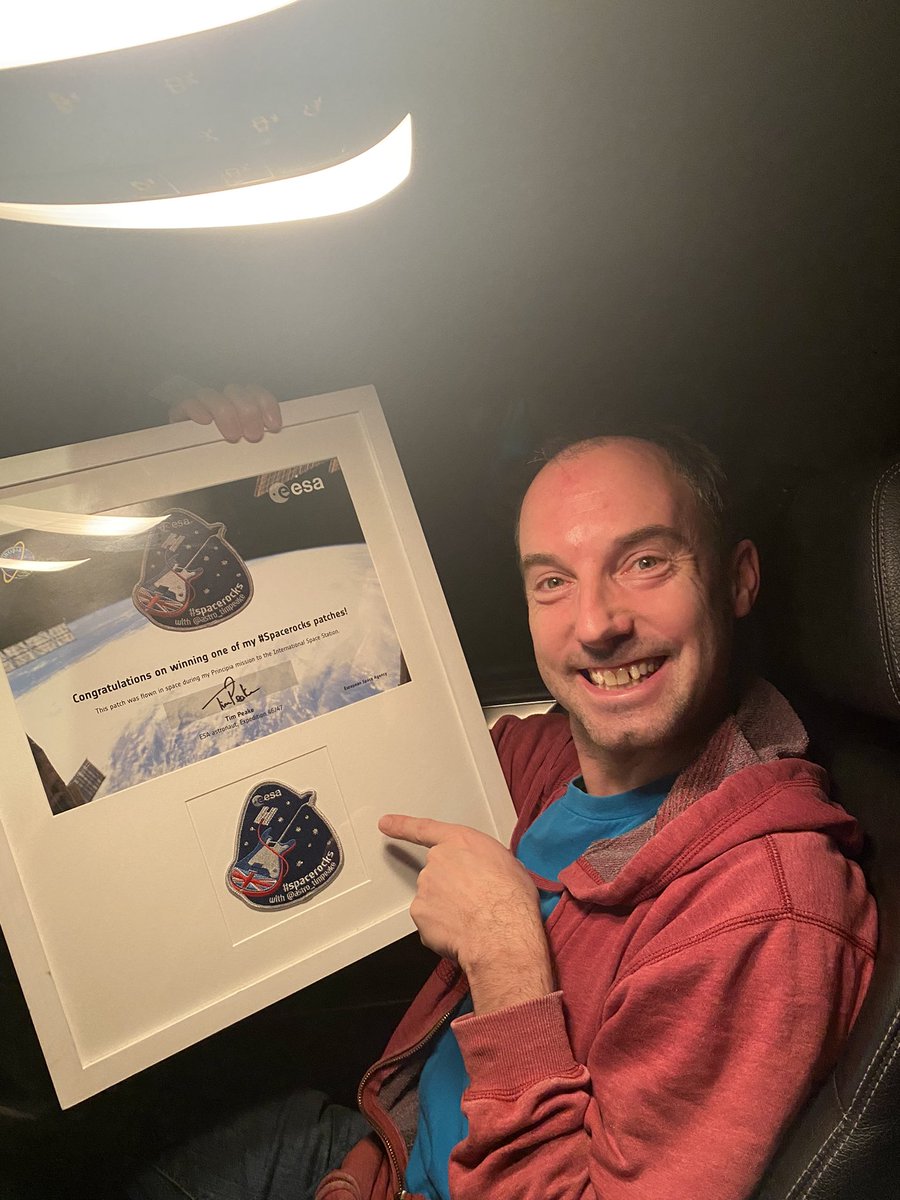 Do you recognise this <a href="/astro_timpeake/">Tim Peake</a> ?! Looking forward to seeing the show in Cambs tonight #spacerocks