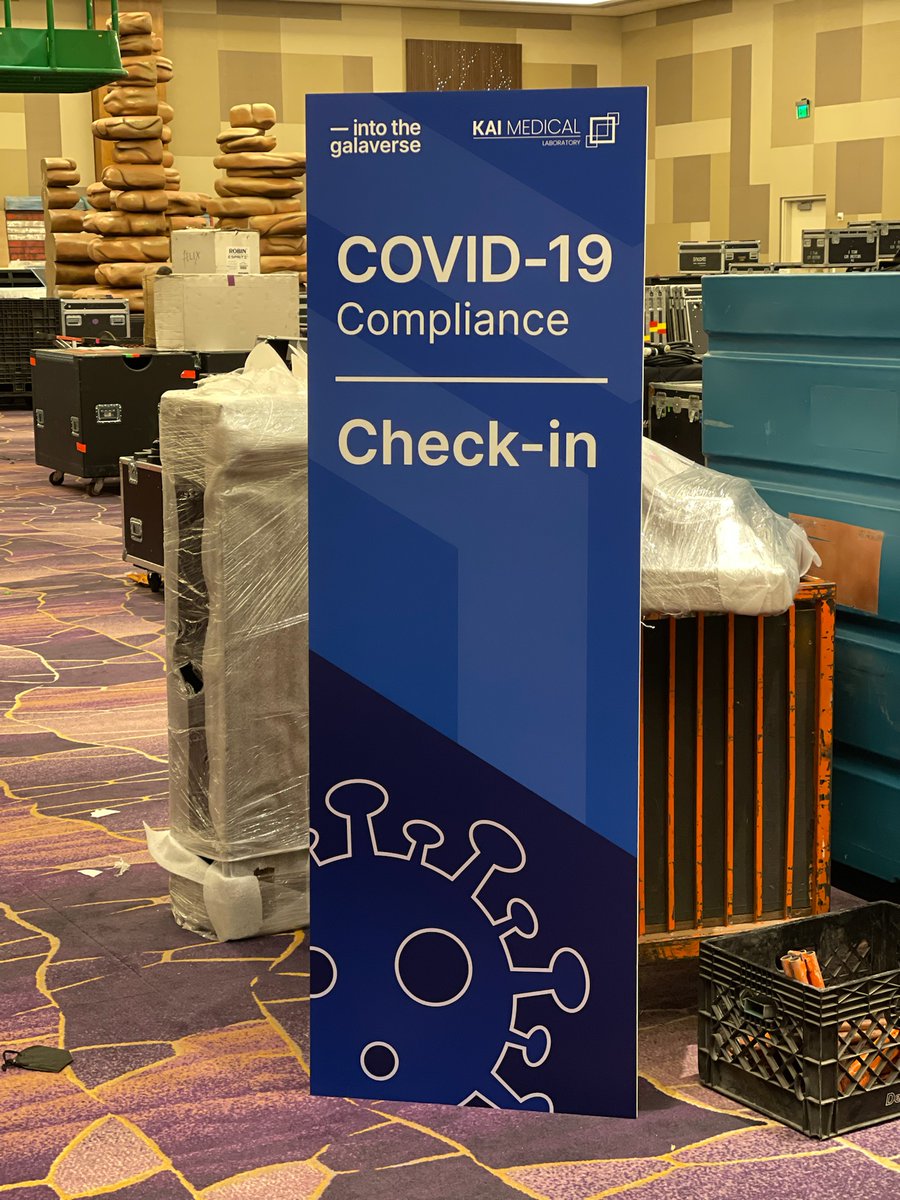 labs_kai's tweet photo. Onsite #covidtesting in #LasVegas. Our Kai medical team is committed to helping make large #events and #conferences safe for all. We've already met so many wonderful people that are glad we are here. #knowingiscaring https://t.co/37rxIPYls2