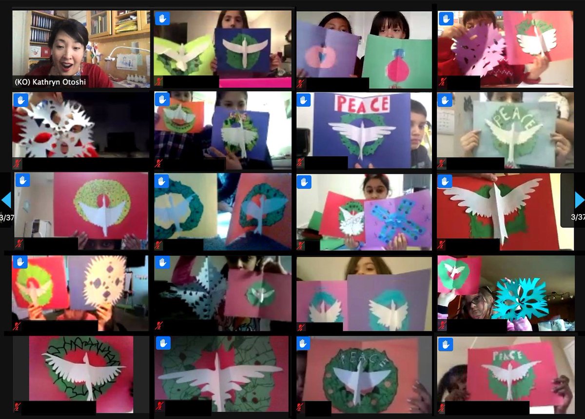 KO Kids Books (@kokidsbooks) on Twitter photo If you're looking for a fun art activity for kids to enjoy over holiday break, check out Creativity School! ✨
Here, you can watch <a href="/KathrynOtoshi/">Kathryn Otoshi</a> demonstrate how to create pop-up cards: facebook.com/watch/live/?re… If you're looking for a fun art activity for kids to enjoy over holiday break, check out Creativity School! ✨
Here, you can watch <a href="/KathrynOtoshi/">Kathryn Otoshi</a> demonstrate how to create pop-up cards: facebook.com/watch/live/?re…