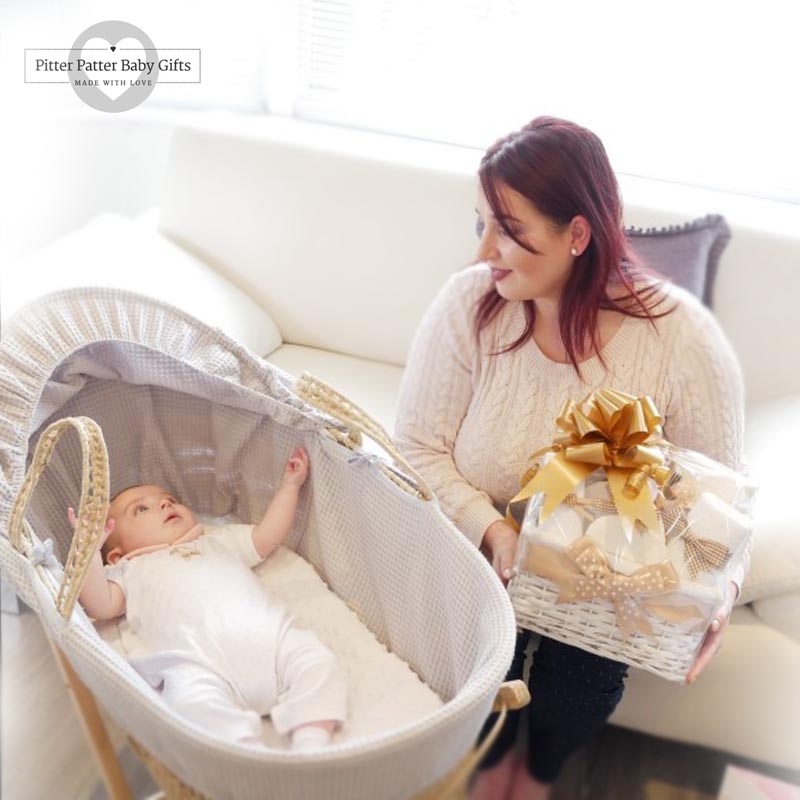 A baby hamper can make a wonderful new baby gift and a thoughtful gift for a new mum. Suitable for all budgets, our baby hampers are the perfect maternity leave or corporate baby gift. Purchase your perfect baby present at pitterpatterbabygifts.co.uk