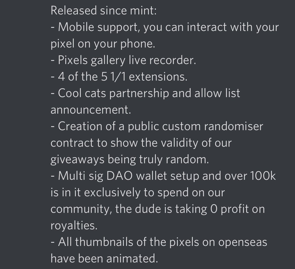 NSX_RR's tweet photo. We like @thedudesnft who has been grinding hard since the pixels were released 2.5 weeks ago: https://t.co/vjrsPQHXv0