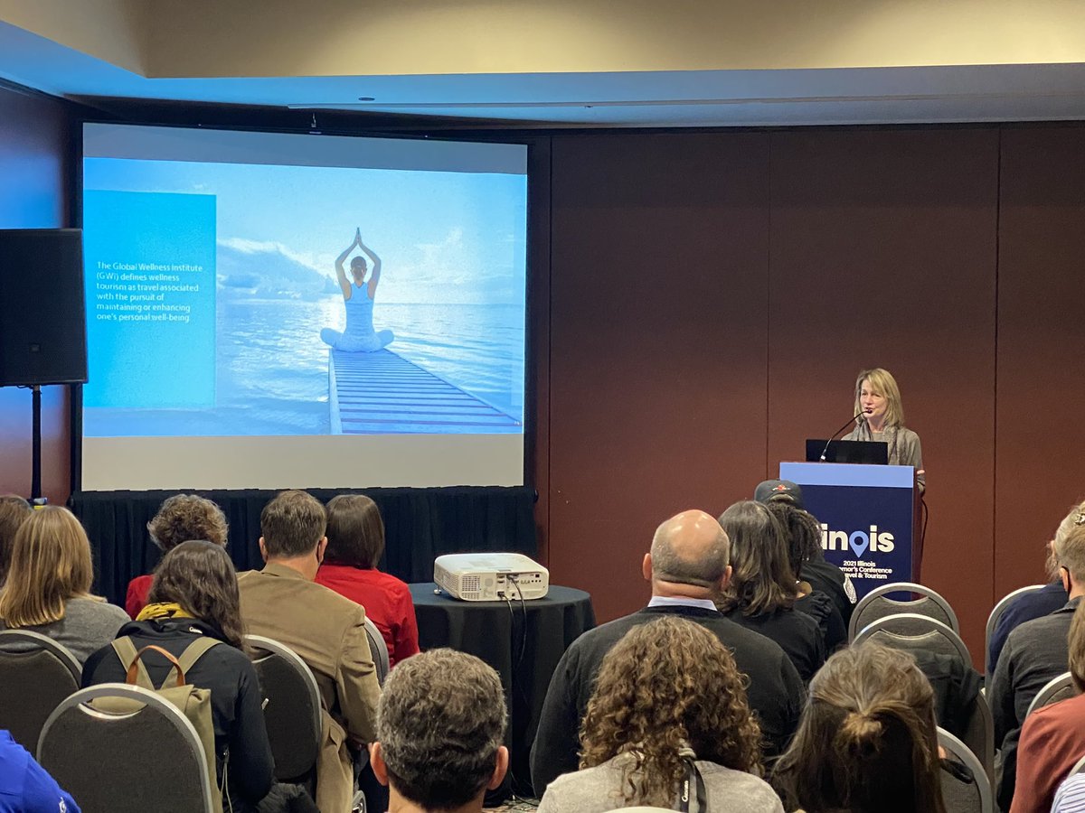 Having an engaging breakout session on Niche Travel Trends led by Founder and CEO of Better Destinations LLC, Cathy Ritter. #ILGOVCONF21