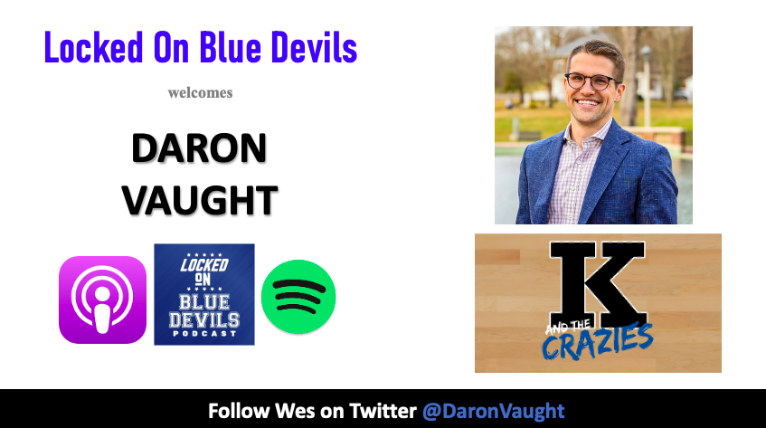 LO_BlueDevils's tweet photo. WEDNESDAY Locked On Blue Devils

@_JJ_Jackson_ chats with @DaronVaught about the launch of @KAndTheCrazies. Enjoy!

@LockedOnNetwork | @LockedOnACC 

https://t.co/6SFaZONqDd https://t.co/3AtUY8doXg
