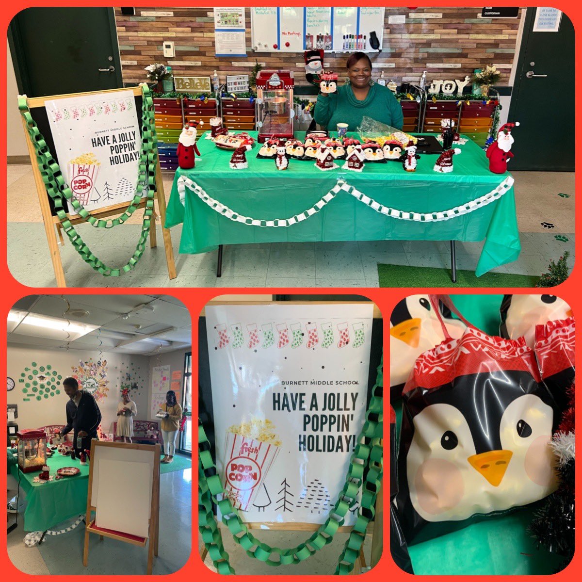 Celebrating the holidays for the next two weeks - have a jolly, poppin’ holiday!