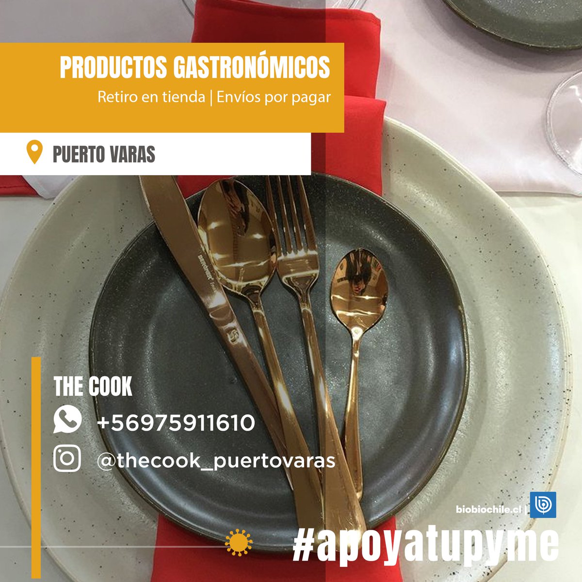 biobio's tweet photo. #PymeChallenge ¿tienes una pyme o conoces a alguien que la tenga? Compártela con nosotros por IG para poder ayudarlos y juntos apoyemos a los microempresarios💪
Por la gran cantidad de mensajes que recibimos no nos es posible responderles, pero leemos todas sus solicitudes. https://t.co/ywFDAWGDaS
