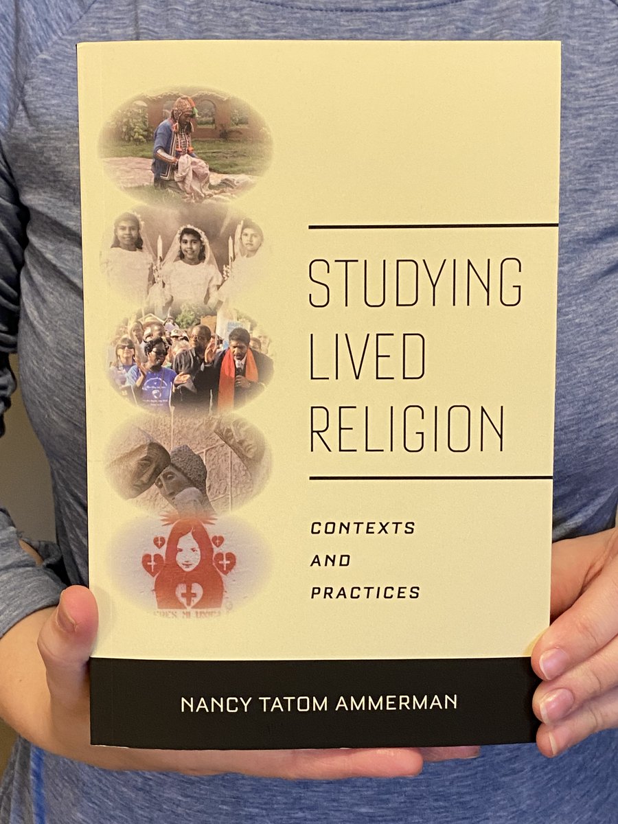 Look who's here! Happy pub week <a href="/ntammerman/">Dr. Nancy Ammerman</a>! 🍾 Excited to read and assign this book. And, being cited in my mentor's book is pretty awesome, too! :) #livedreligion