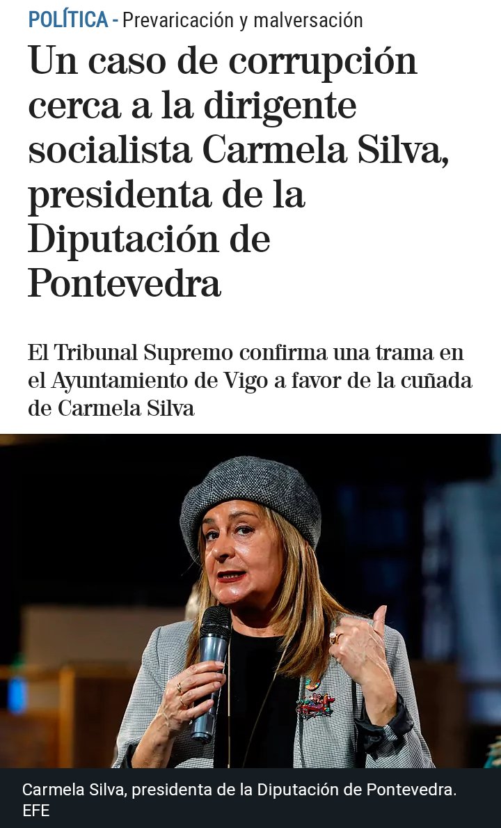 MarnotesVigo's tweet image. - Bloquea a los ciudadanos en sus redes
- Se burla de las atribuciones físicas de los demás
- Enchufa a su cuñada
- Carga contra nuestro querido Celta

Carmela Silva no representa a nadie más que a sí misma. Y no demuestra nada bueno.

CARMELA SILVA DEBE DIMITIR.