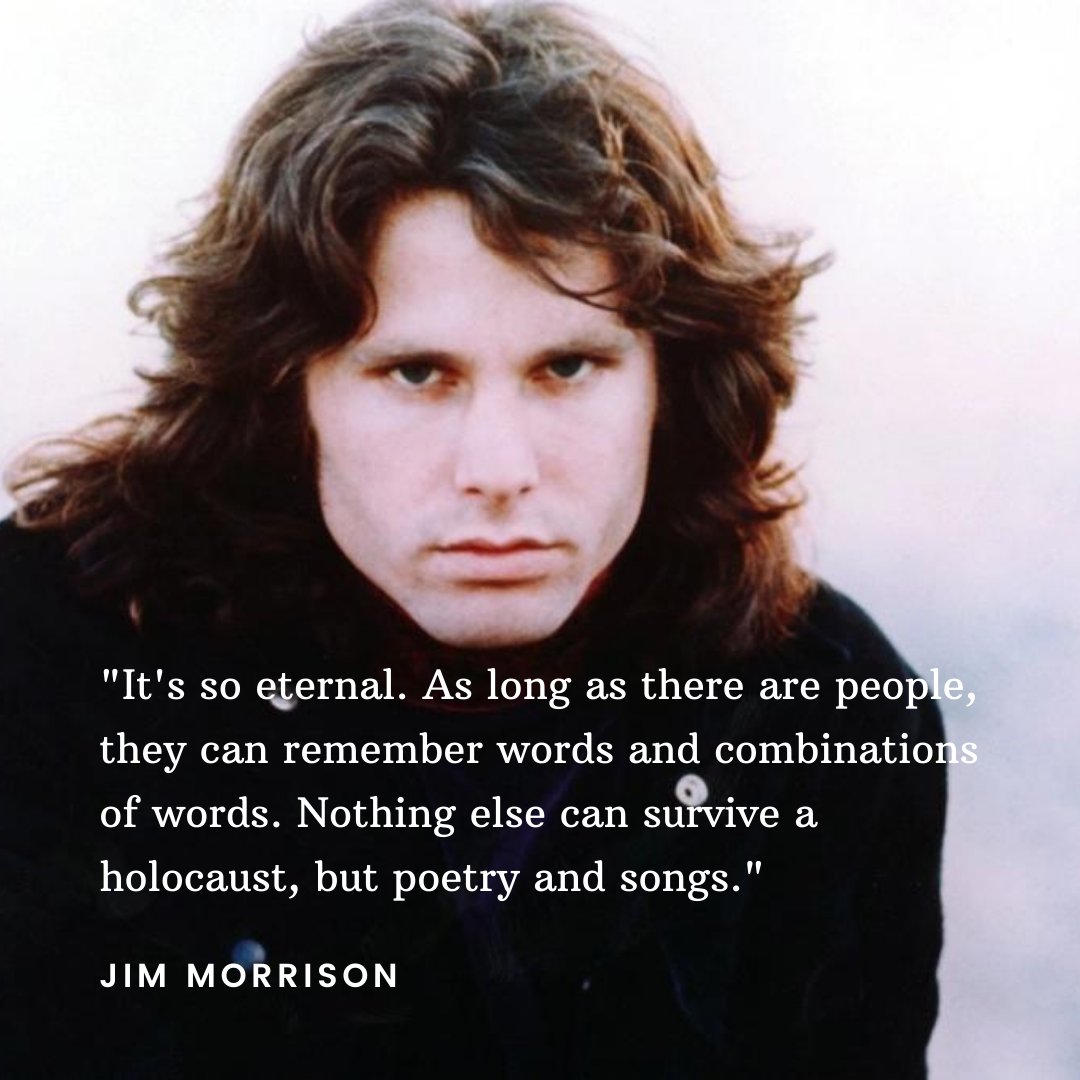 Happy Birthday to the legendary Jim Morrison. 