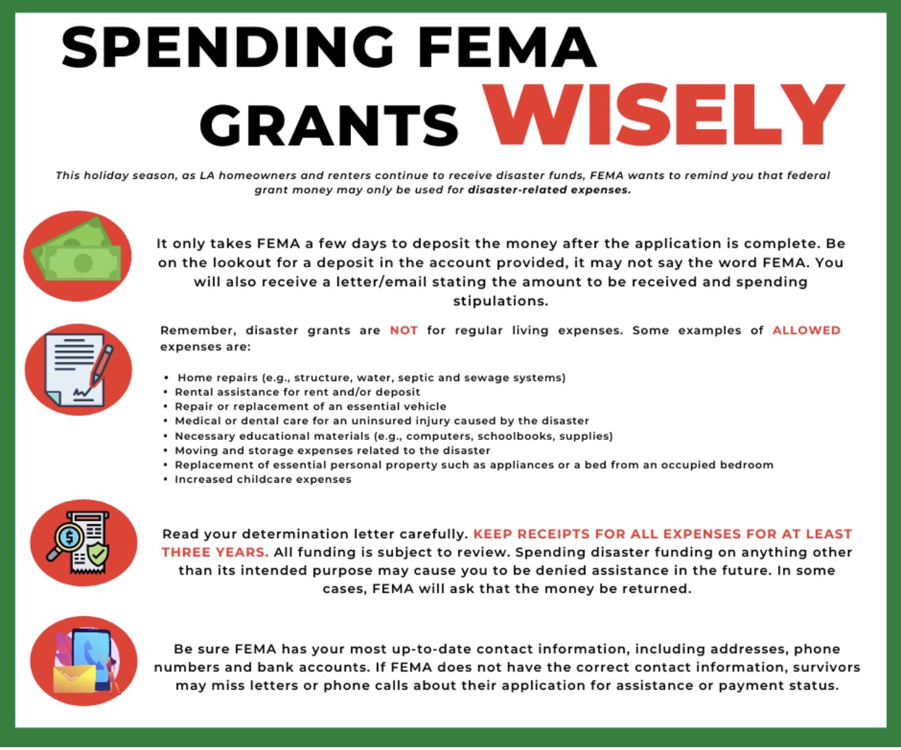 Louisiana GOHSEP على X: &ldquo;Hurricane Ida survivors- here is 