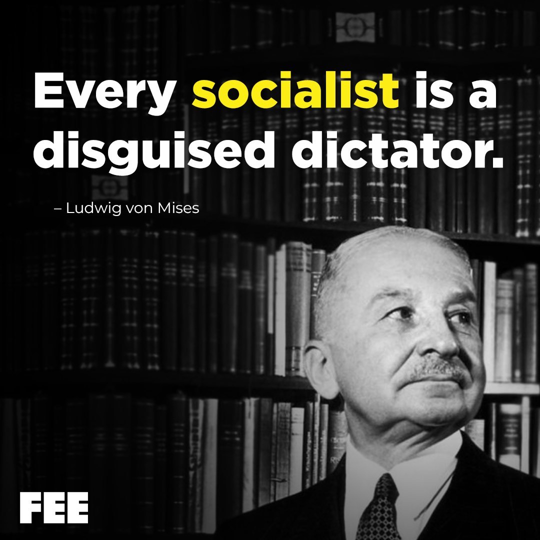 feeonline's tweet image. Socialism cannot function without force. And we know where that leads.