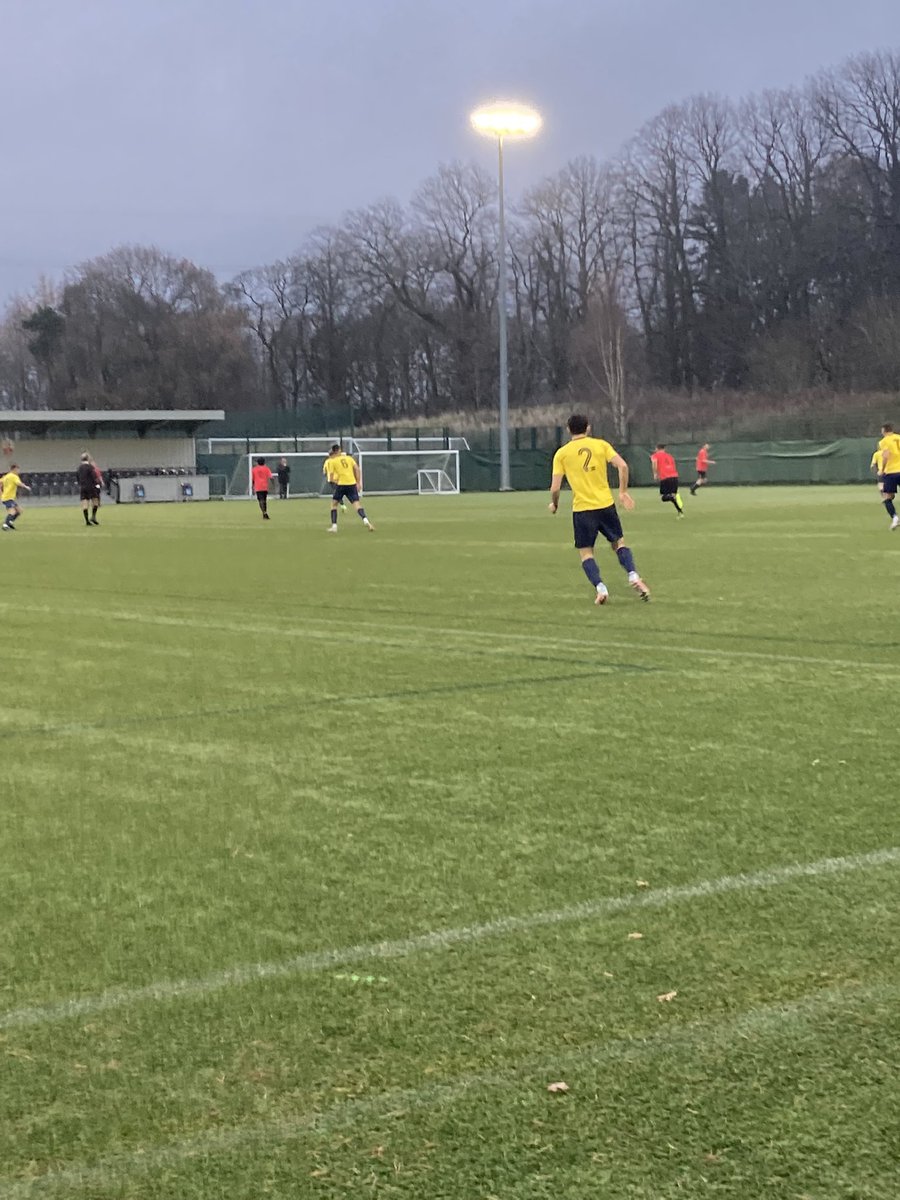 hwufc's tweet photo. Another positive part of the day was popular figure and 2s captain @GreigDighton making his 1s team debut 👏

A great way to end the BUCS semester 💙💛 https://t.co/PlBlKs6s6B
