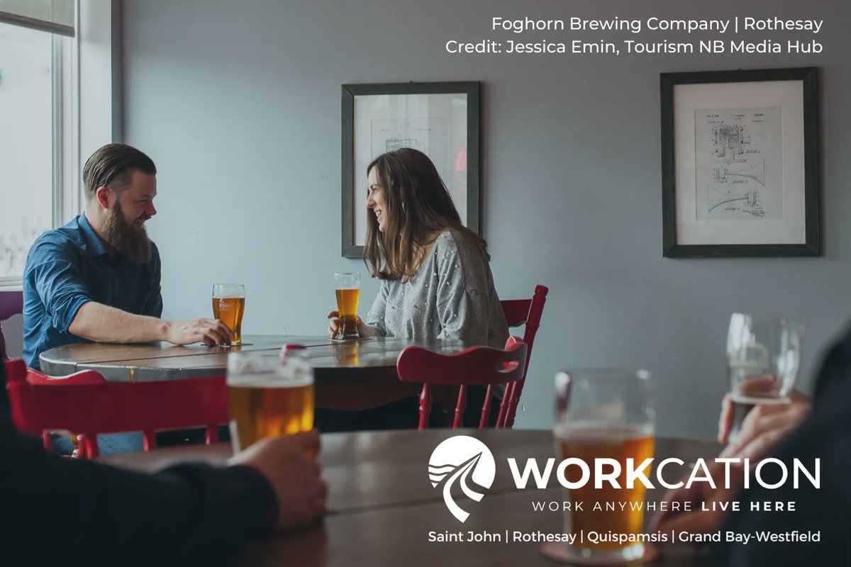 WorkcationSJNB's tweet photo. Use our Next Chapter Planner to choose what you want to do and how you want to live here in Saint John for your workcation - our team of connected locals will do what only locals can to make sure you start a wonderful next chapter here!
https://t.co/oyTJBZy7Qj

#WorkcationSJNB https://t.co/Mc98hmiInp
