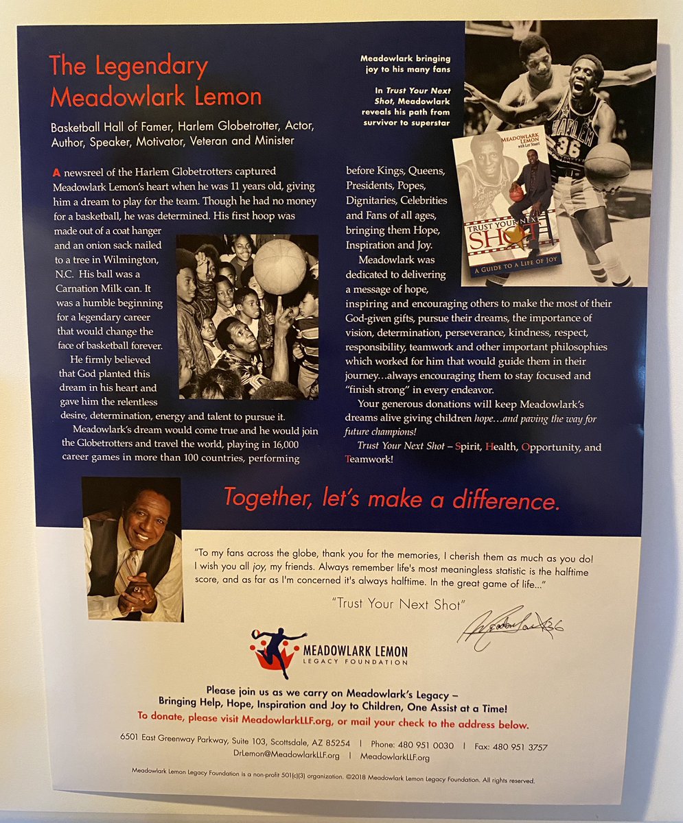 JimmyWayne's tweet photo. JUST IN: The https://t.co/bTZNllxhD9 is gifting #RubyTheFosterDog books to all the #socialworkers and #SchoolCounselors (and extra copies for their kids) at this weekends #PaperAngels event in honor of Meadowlark Lemon #36 of the Harlem Globetrotters / @meadowlarkL https://t.co/I1ro6kqTds