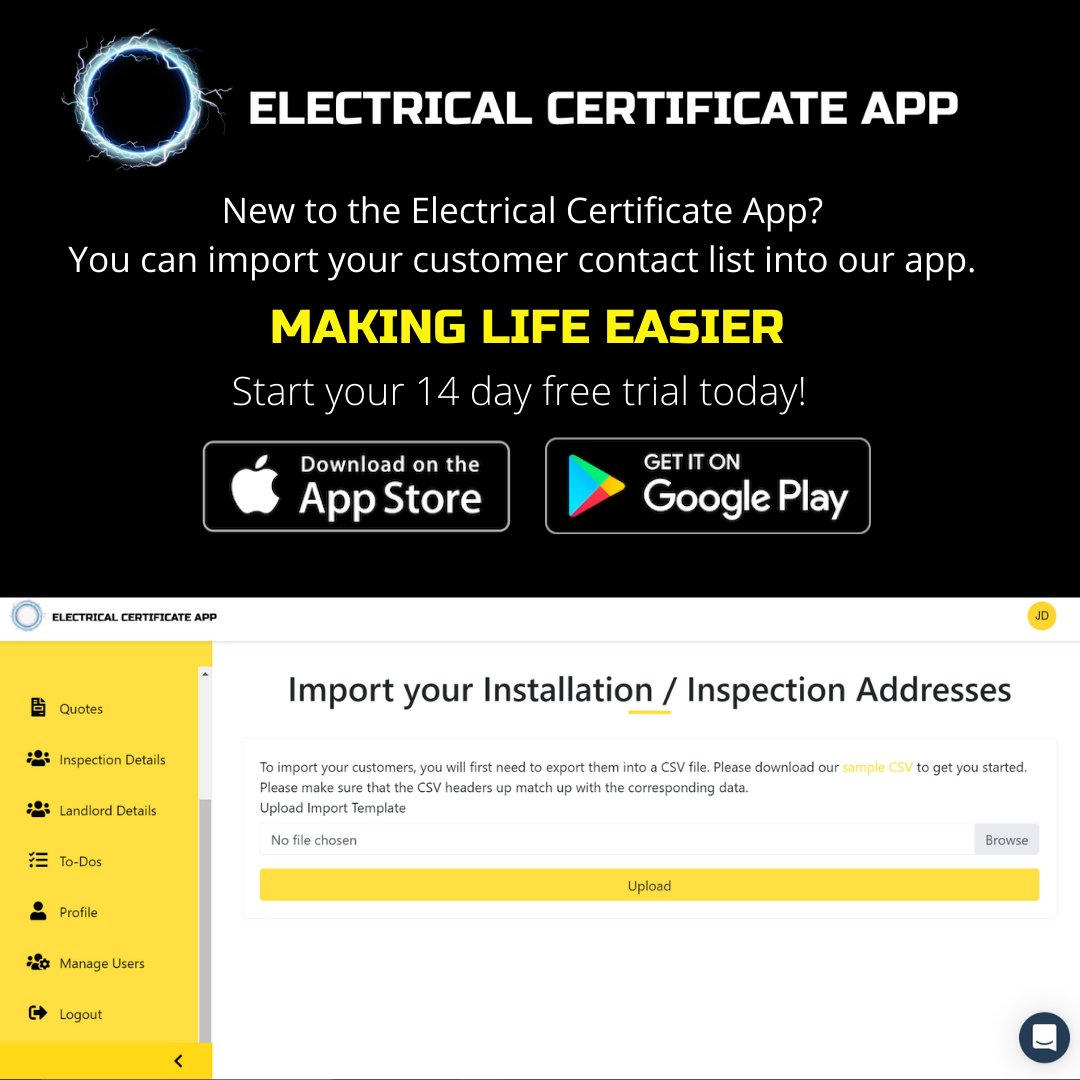 electrical_app tweet picture