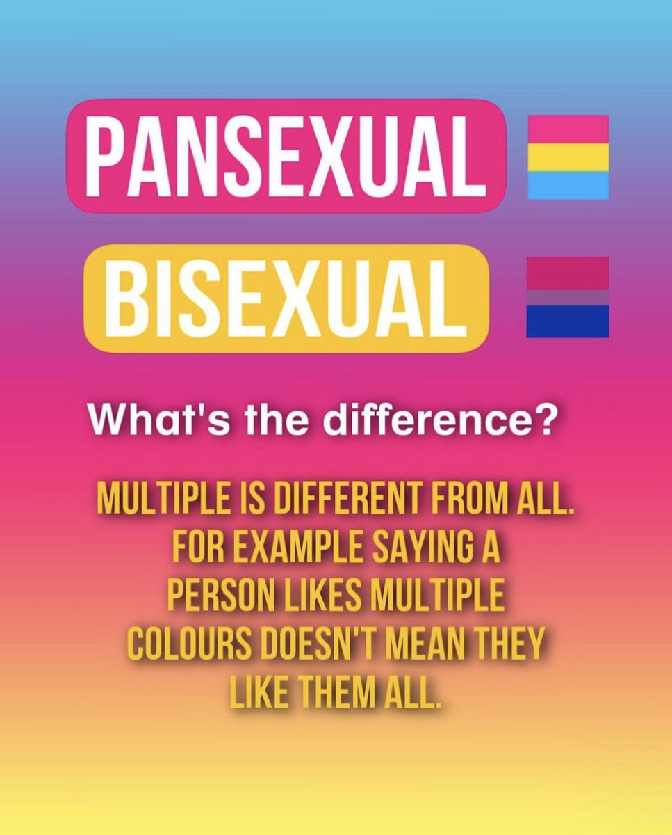 Happy #PansexualPride besties❤️‍🔥