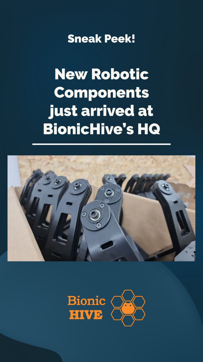 bionichive's tweet image. We can&apos;t wait to see the new robots fully assembled. How about you?

#innovation #technology #climbingrobot #racking #robots #BionicHive #logistics