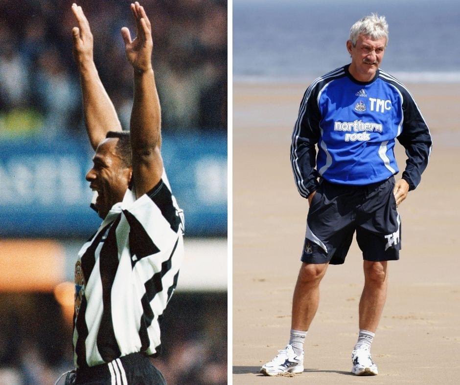 Happy Birthday to two legends.    Les Ferdinand and Terry McDermott!   