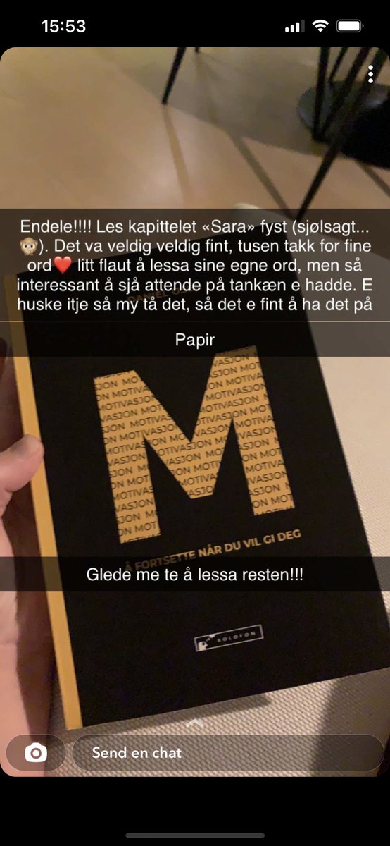 DanielOsen's tweet photo. Hyggelig med sånne meldinger!
Nytt opplag denne uken.
#Ark
#Norli
5% til Norges Veteranforbund
5% til ME-Foreningen
To foreninger som betyr mye for meg.
Kan bestilles her:
https://t.co/orfy5Vvvzy https://t.co/oW4GTXXCpm