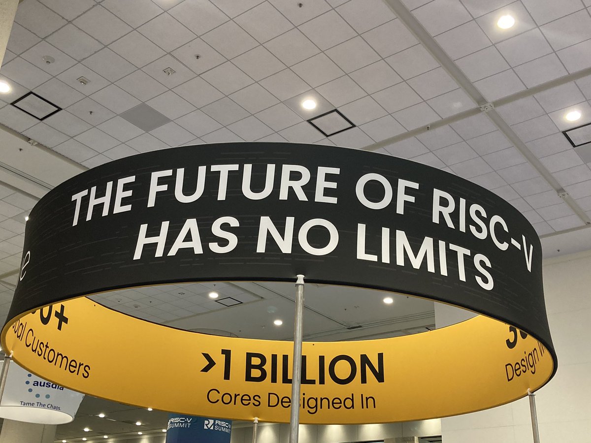 The Future of #RISCV Has No Limits!  #RISCVSummit