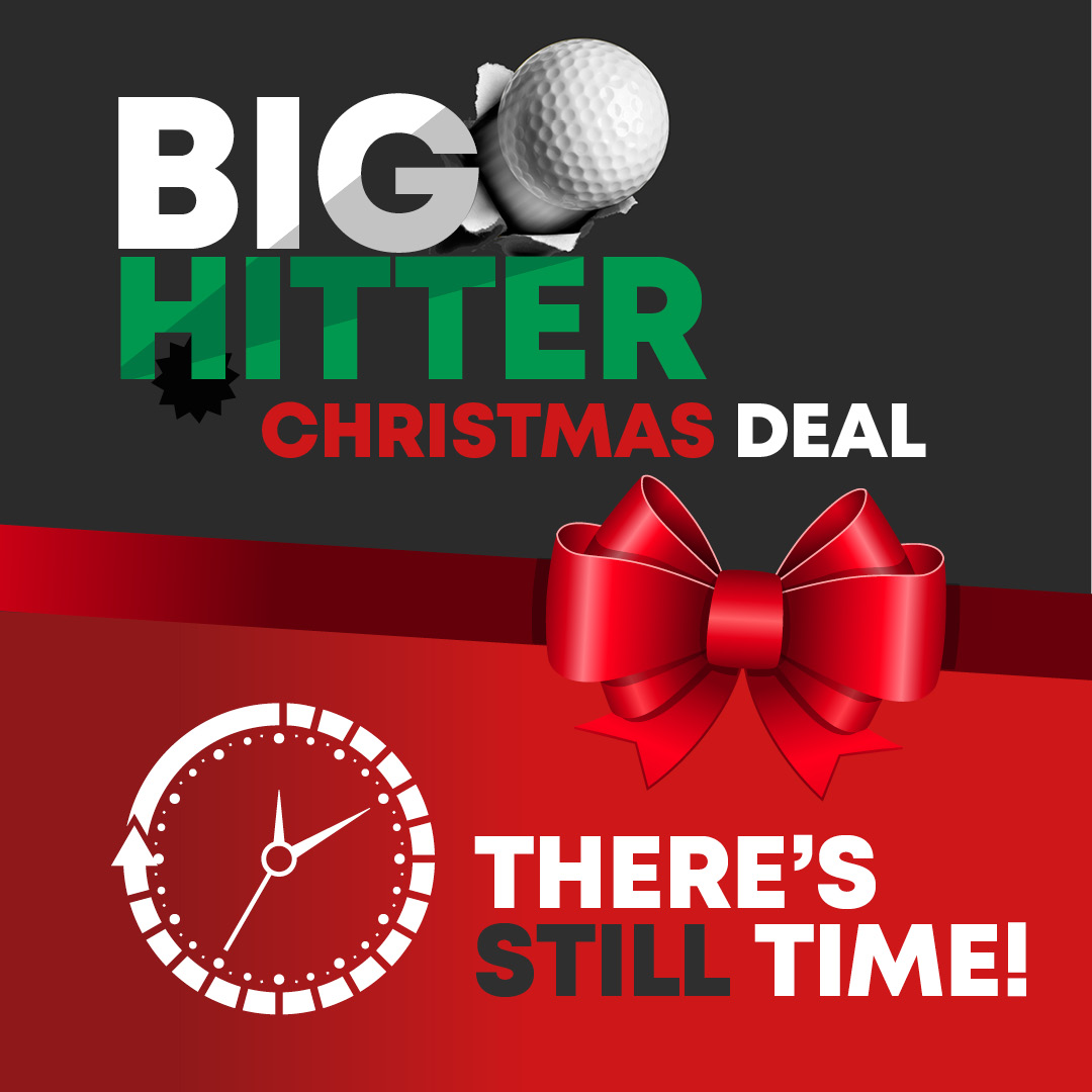 One week to go! Purchase our Big Hitter package for your favourite #golfer this Christmas: traffordgolfcentre.co.uk/big-hitter/ #traffordgolf #traffordcity