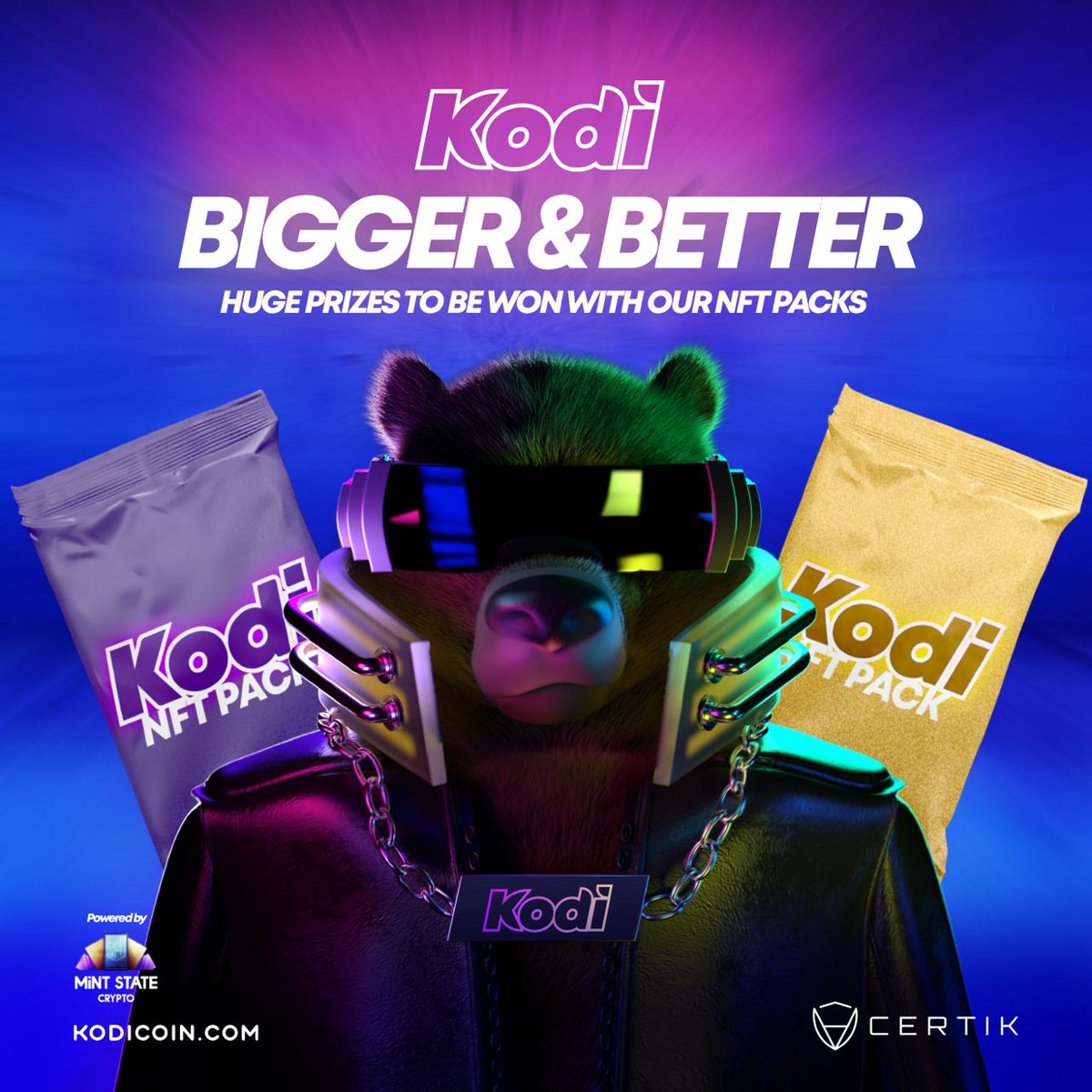 Kodi_Coin's tweet photo. @elonmusk #KODI is having the exact same mission!
We will be sending our community to the moon.
How about you join us, cause together it will be faster.

While traveling we could trade our #NFTs.
There is still some prizes to be won.
( Mainprize is a @Tesla )
https://t.co/cHTZ3dzMcD https://t.co/rO2KZnZ9RJ