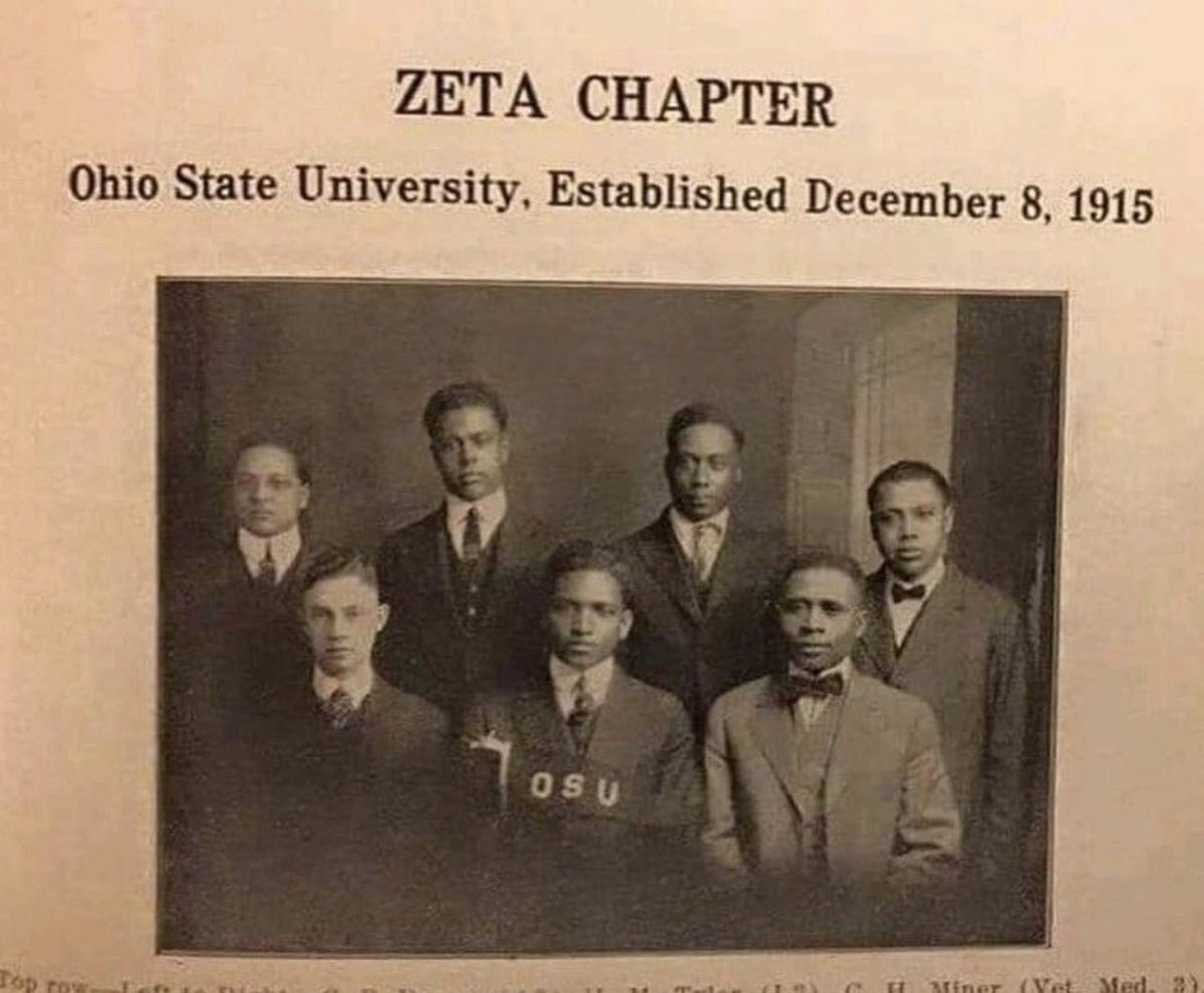 On December 8th, 1915, 106 years ago today. The Zeta Chapter of Kappa Alpha Psi Fraternity, Inc. was chartered at The Ohio State University and hasn’t stopped achieving since! Happy Charter Day to all the Nupes that have come through this Chapter. 👌🏾