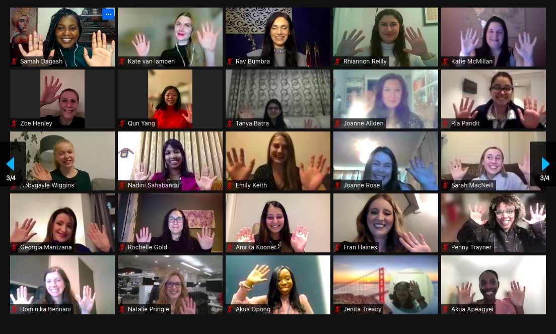 WeAreTechWomen's tweet photo. Tonight we are celebrating #TechWomen100's 5th birthday and with it, another cohort of INCREDIBLE #WomenInStem. 👏 Congratulations to all our winners! 🎉

https://t.co/JNYrD4JdYm https://t.co/Zkb97I5N9I