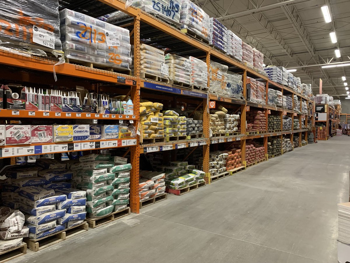I’m very proud of the impact we’ve made to our concrete aisle. Looking good guys!