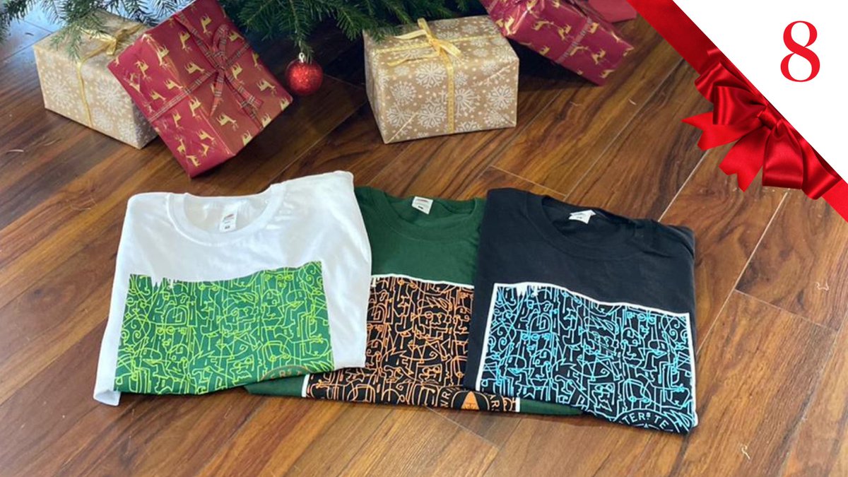 Day 8 of our 12 Days of Giveaways 🥃

Would you like to represent Writers' Tears in 3 different colours? 🥃 We have 3 t-shirts to give away to a lucky follower!

To enter:
Follow <a href="/WalshWhiskey/">Walsh Whiskey</a> 
Retweet this post

Winner announced tomorrow. T&amp;Cs apply.

#DrinkAware